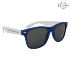 Malibu Sunglasses in Colorblock - Silk Screen