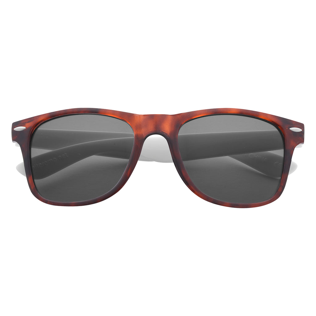 Malibu Sunglasses in Colorblock - Tortoise - Front