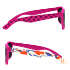Malibu Sunglasses in Full Color - Magenta - Side_Megabrite