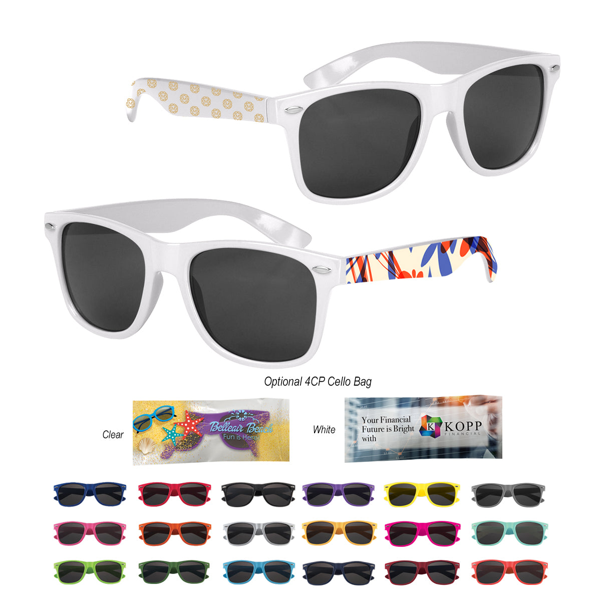 Malibu Sunglasses in Full Color