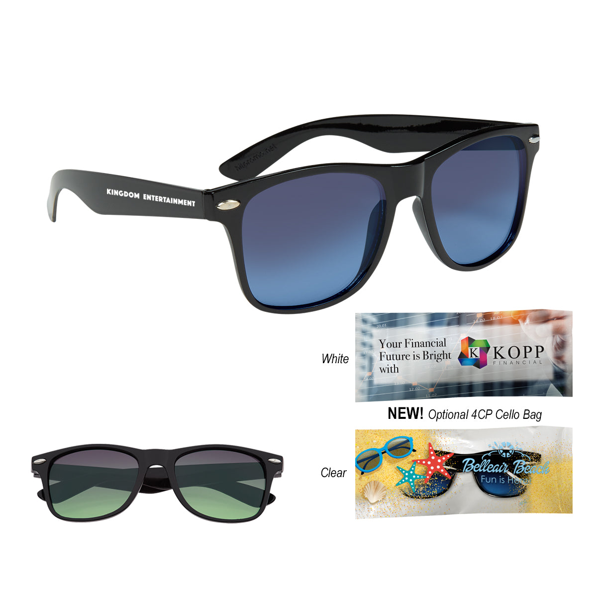 Malibu Sunglasses in Ocean Gradient