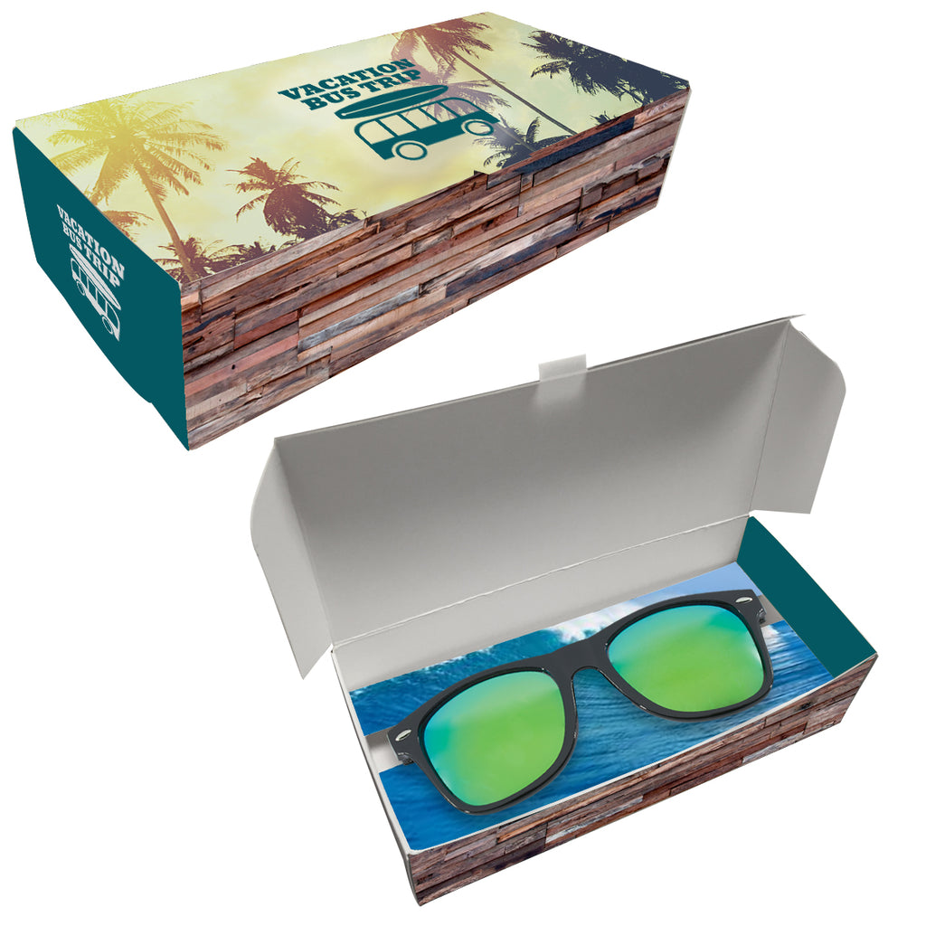 Malibu Sunglasses, Mirrored - Optional_Custombox_4CP