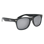 Malibu Sunglasses, Mirrored - Silver - Silk Screen
