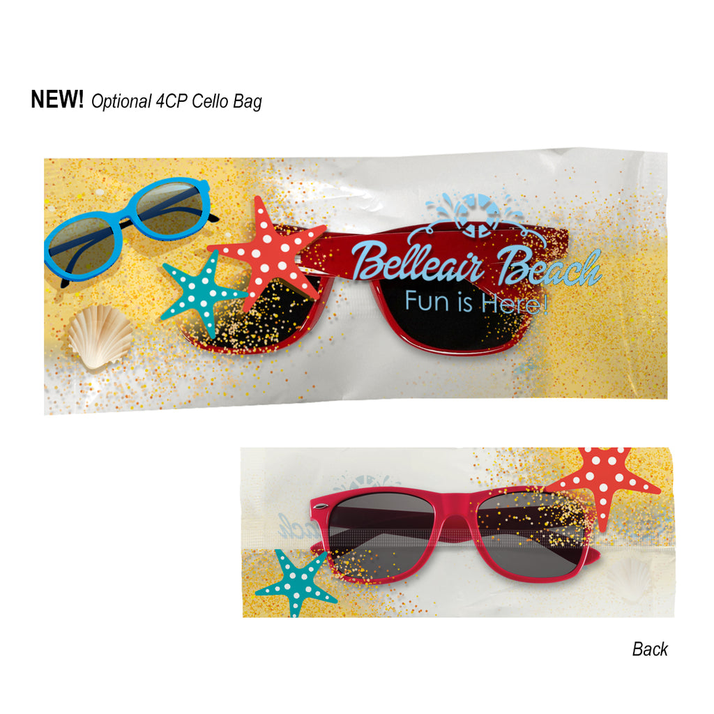 Malibu Sunglasses, Polarized - Black - 4CPCELLO_Optional_Cellobag_Clear_4CP