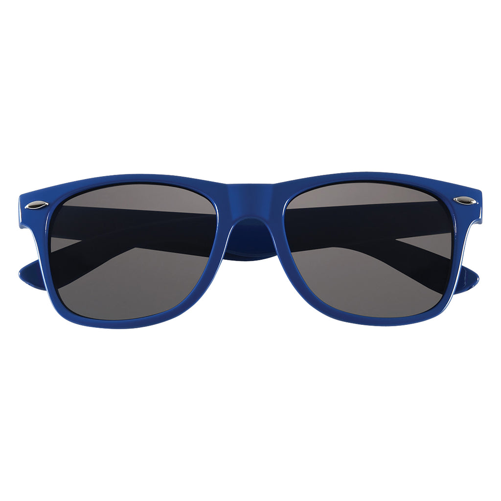 Malibu Sunglasses, Polarized - Royal Blue - Front