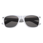 Malibu Sunglasses, Polarized - White - Front