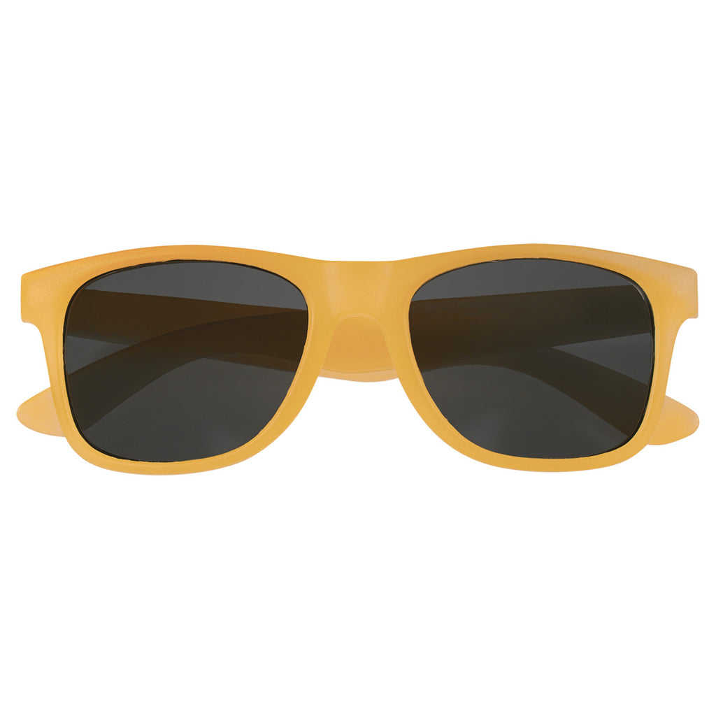 Malibu Sunglasses That Change Color - Orange - Closed