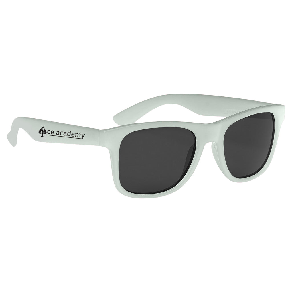 Malibu Sunglasses That Change Color - Orange - Silk Screen