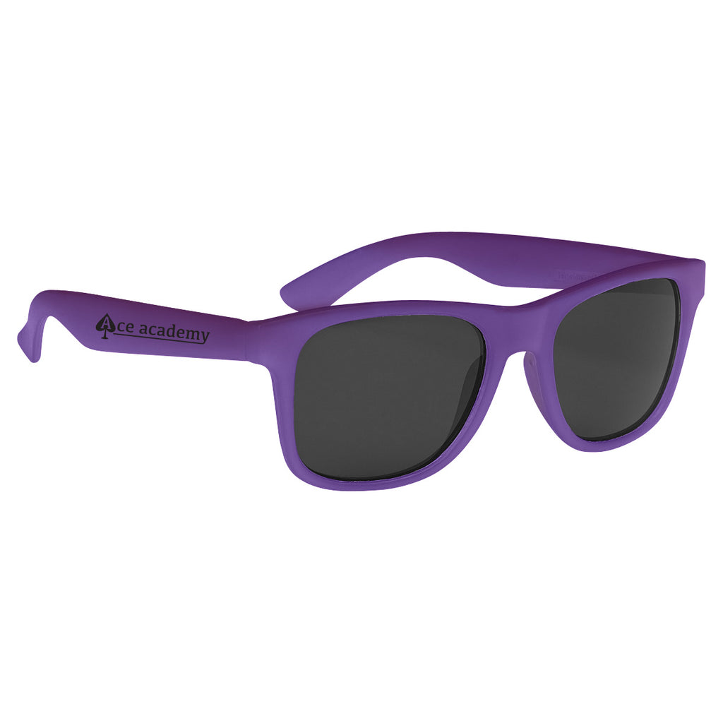 Malibu Sunglasses That Change Color - Purple - Silk Screen