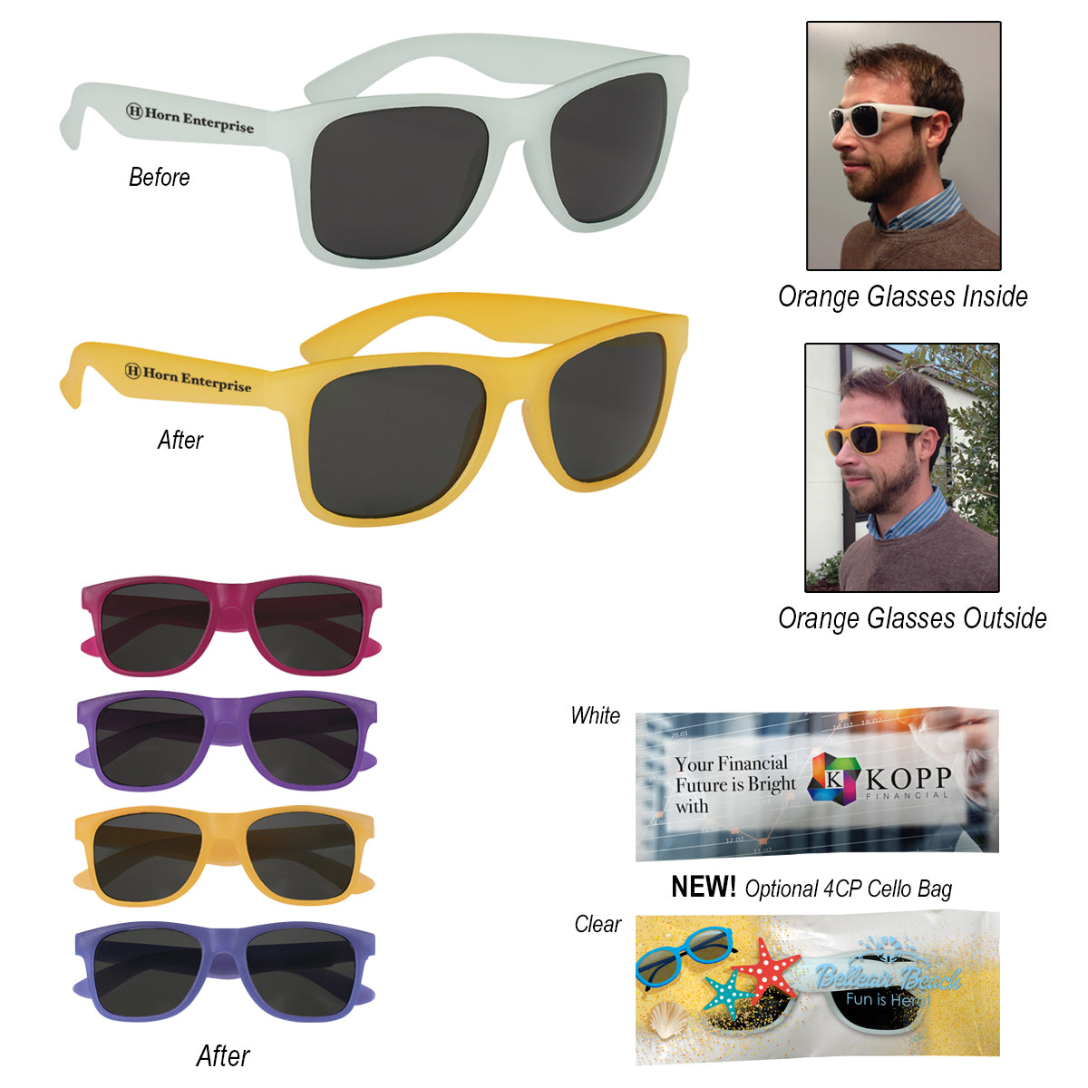 Malibu Sunglasses That Change Color