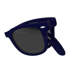 Malibu Sunglasses That Fold - Navy - Folded1