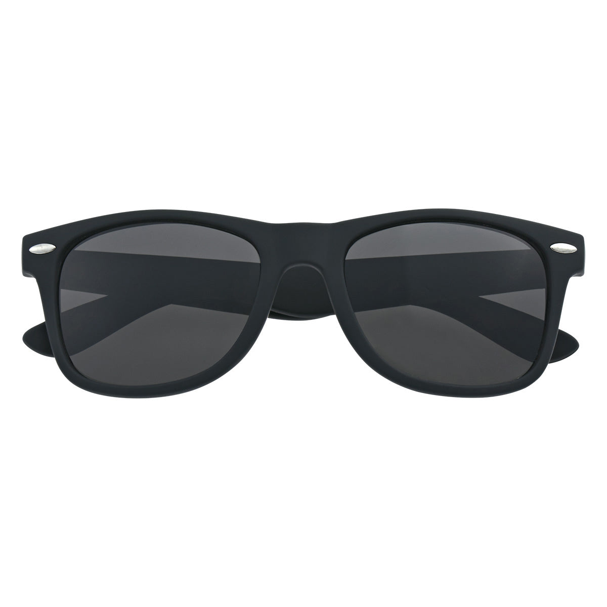 Malibu Sunglasses, Velvet Touch - Black - Front