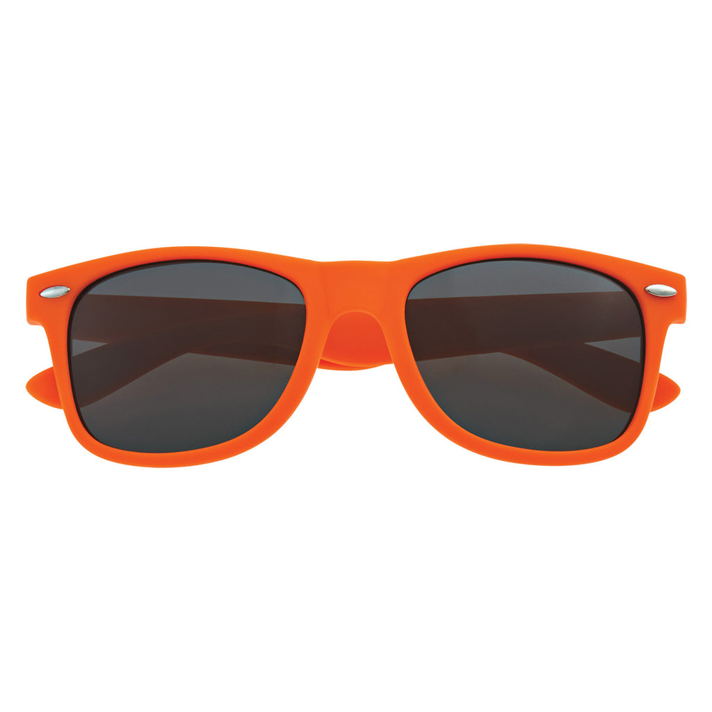 Malibu Sunglasses, Velvet Touch - Orange - Front