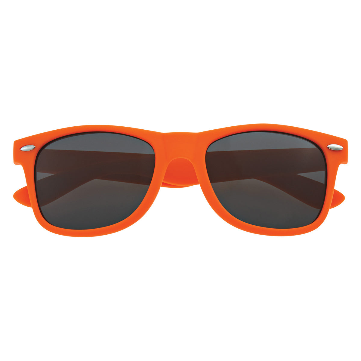 Malibu Sunglasses, Velvet Touch - Orange - Front