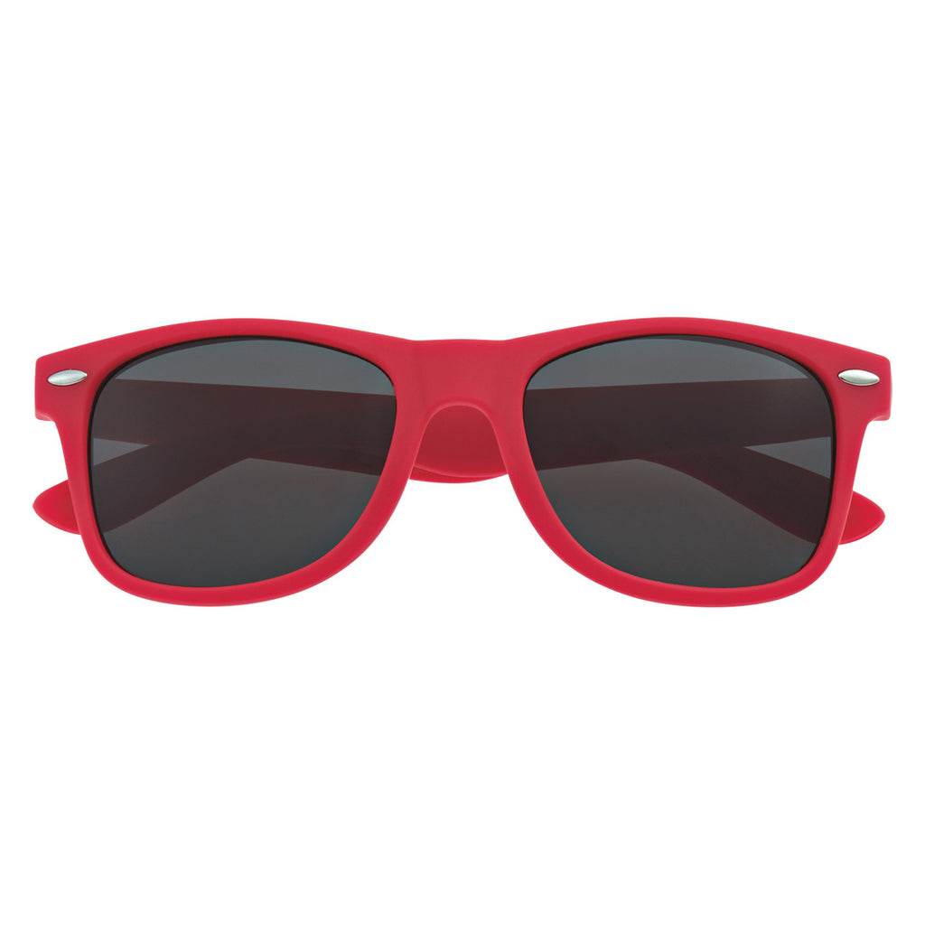 Malibu Sunglasses, Velvet Touch - Red - Front