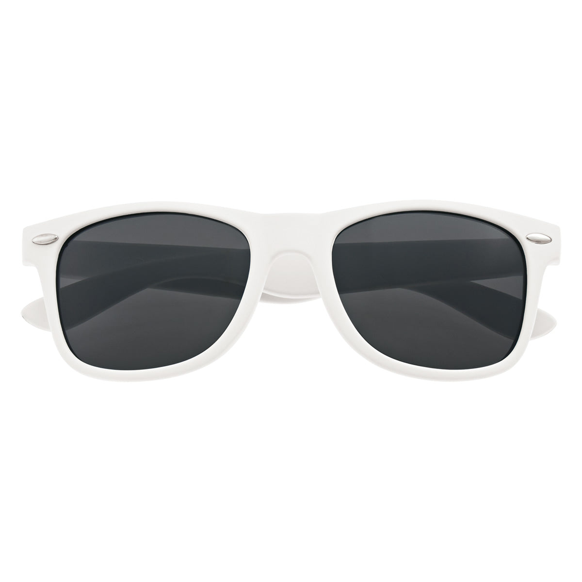 Malibu Sunglasses, Velvet Touch - White - Front