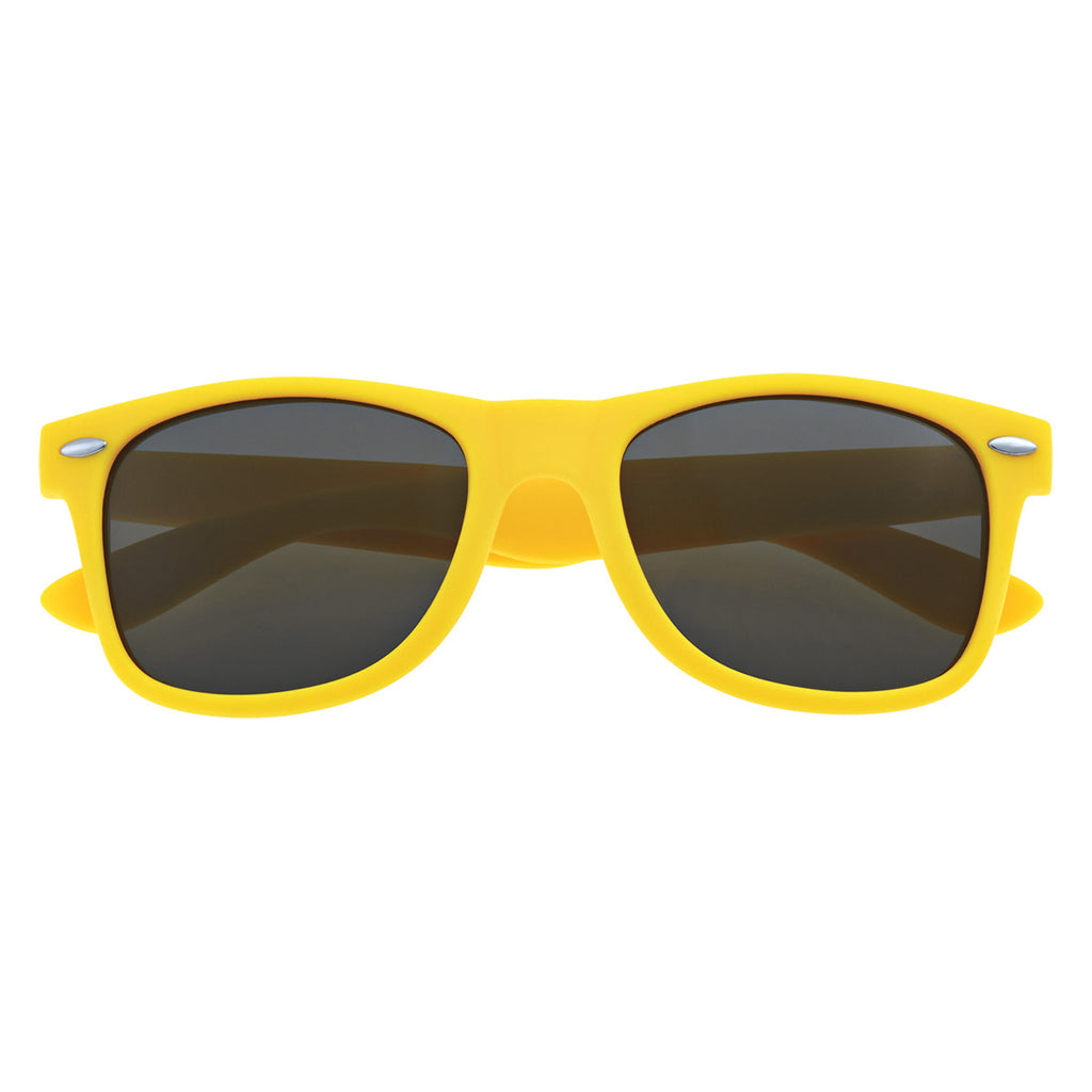 Malibu Sunglasses, Velvet Touch - Yellow - Front