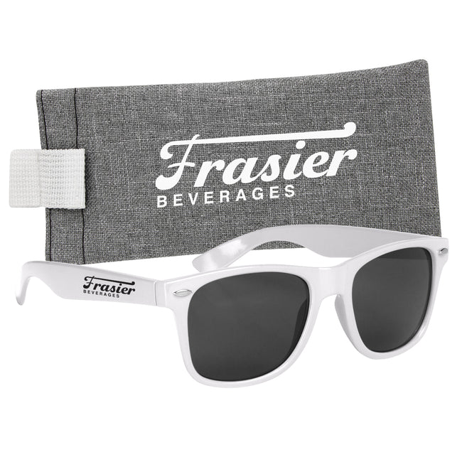 Malibu Sunglasses with a Heathered Pouch