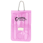 Manicure Set in Vinyl - Pink - Silk Screen
