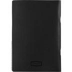 Mano Slim Meeting Journal, 5.5 x 8 Inches Debossing - Black - Back