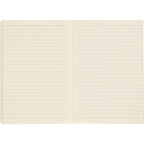 Mano Slim Meeting Journal, 5.5 x 8 Inches Debossing - Orange - Open