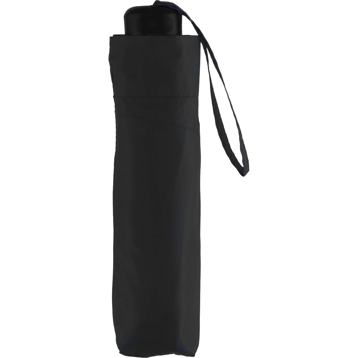 Manual Folding Umbrella with Sleeve, 42 Inch - Black - Sleeve