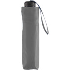 Manual Folding Umbrella with Sleeve, 42 Inch - Gray - Sleeve
