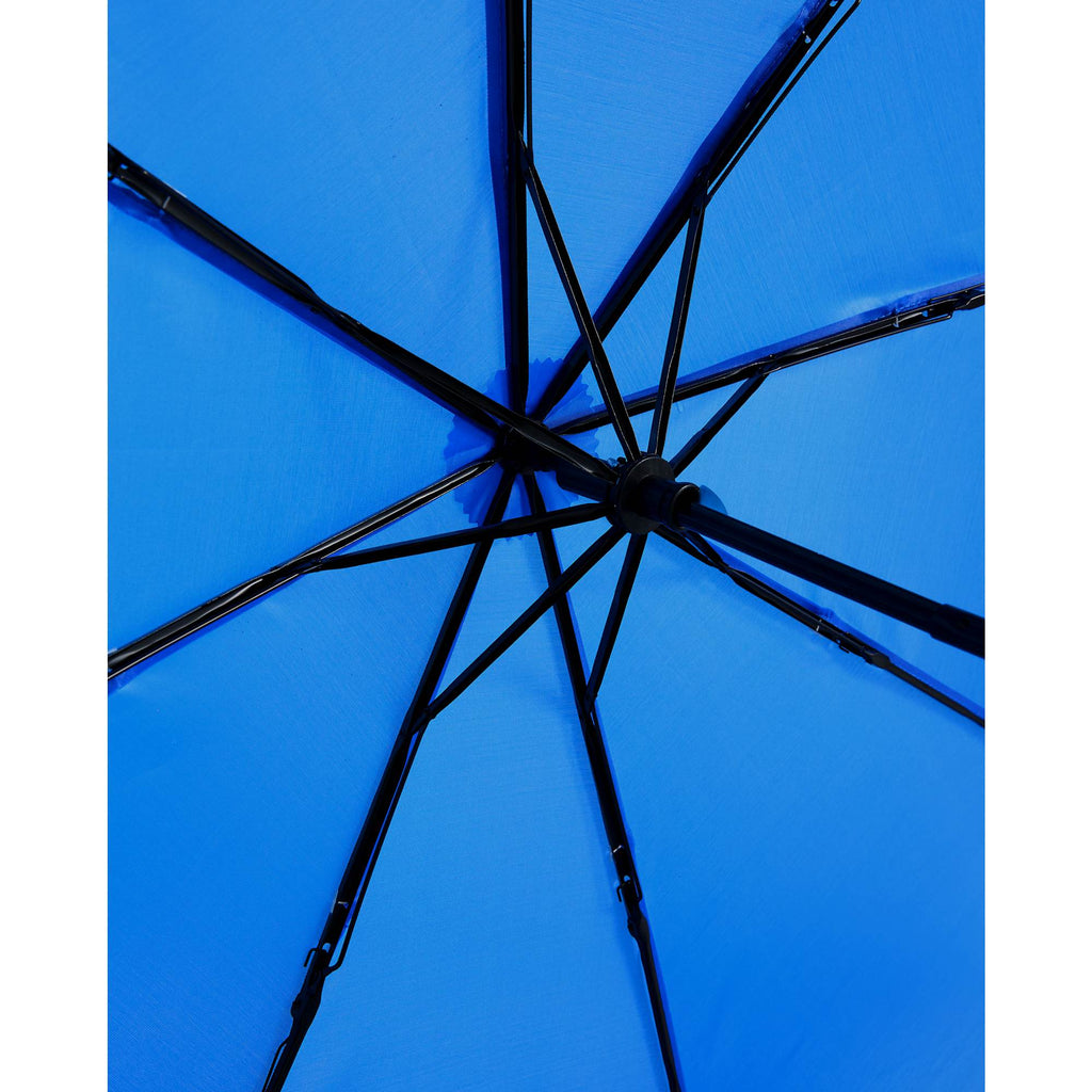 Manual Folding Umbrella with Sleeve, 42 Inch - Royal - Inside