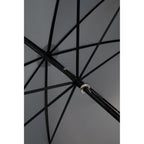 Manual Open Golf Umbrella with Metal Frame, 60 Inches Full Color - Gray - Canopy