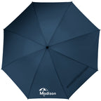 Manual Open Golf Umbrella with Metal Frame, 60 Inches Full Color - Navy - Front