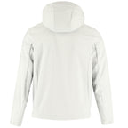 Manzano Recycled Stretch Softshell Jacket for Men Laser Engraving - Silver - Back