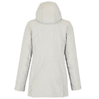 Manzano Recycled Stretch Softshell Jacket for Women Laser Engraving - Silver - Back