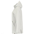 Manzano Recycled Stretch Softshell Jacket for Women Laser Engraving - Silver - Left Side