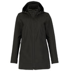 Manzano Recycled Stretch Softshell Jacket for Women Transfer - Black - Front