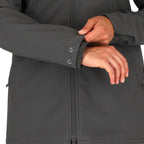 Manzano Recycled Stretch Softshell Jacket for Women Transfer - Grey Storm - On Model 8