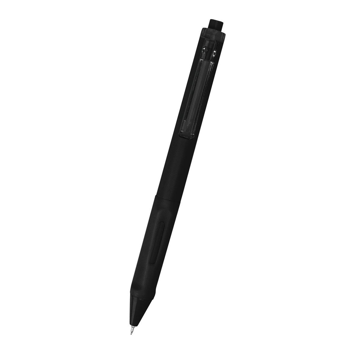 Margot Gel Pen in Recycled ABS - Black - Front