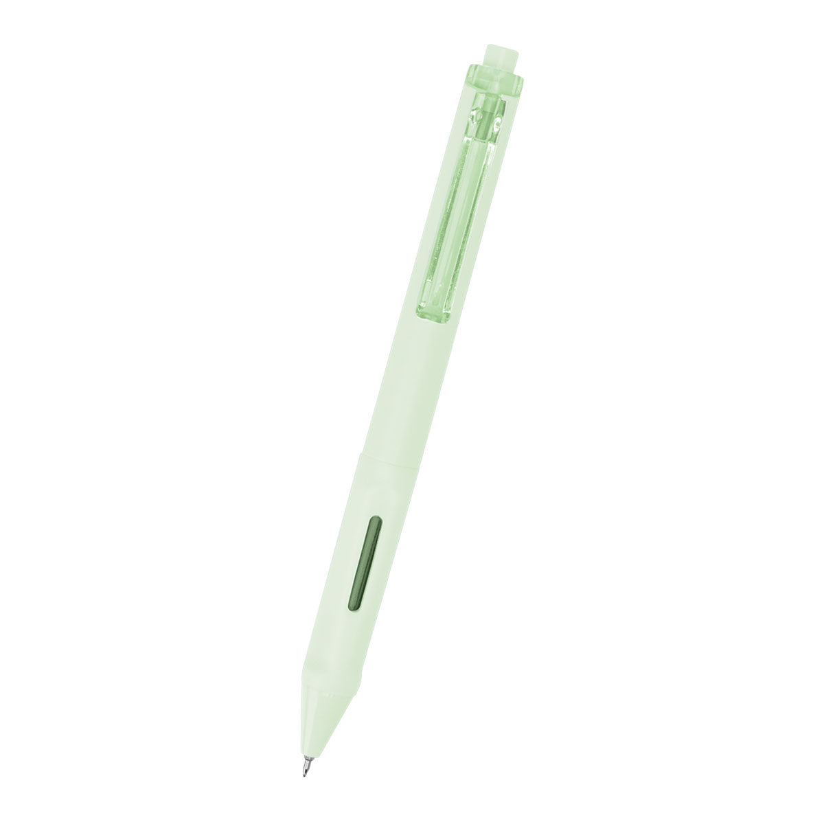 Margot Gel Pen in Recycled ABS - Light Green - Front