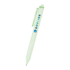 Margot Gel Pen in Recycled ABS - Light Green - Full Color