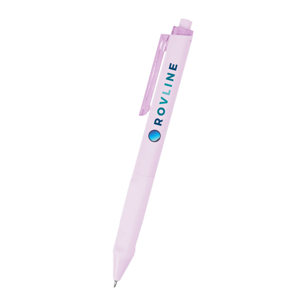 Margot Gel Pen in Recycled ABS - Light Purple - Full Color