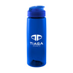 Marin Bottle in Recycled PET, 26 oz - Blue - Silk Screen