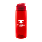 Marin Bottle in Recycled PET, 26 oz - Red - Silk Screen
