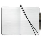 Marine Journal and Recycled Gel Pen Set, 5.5 x 8.5 Inches Transfer - Black - Front 3
