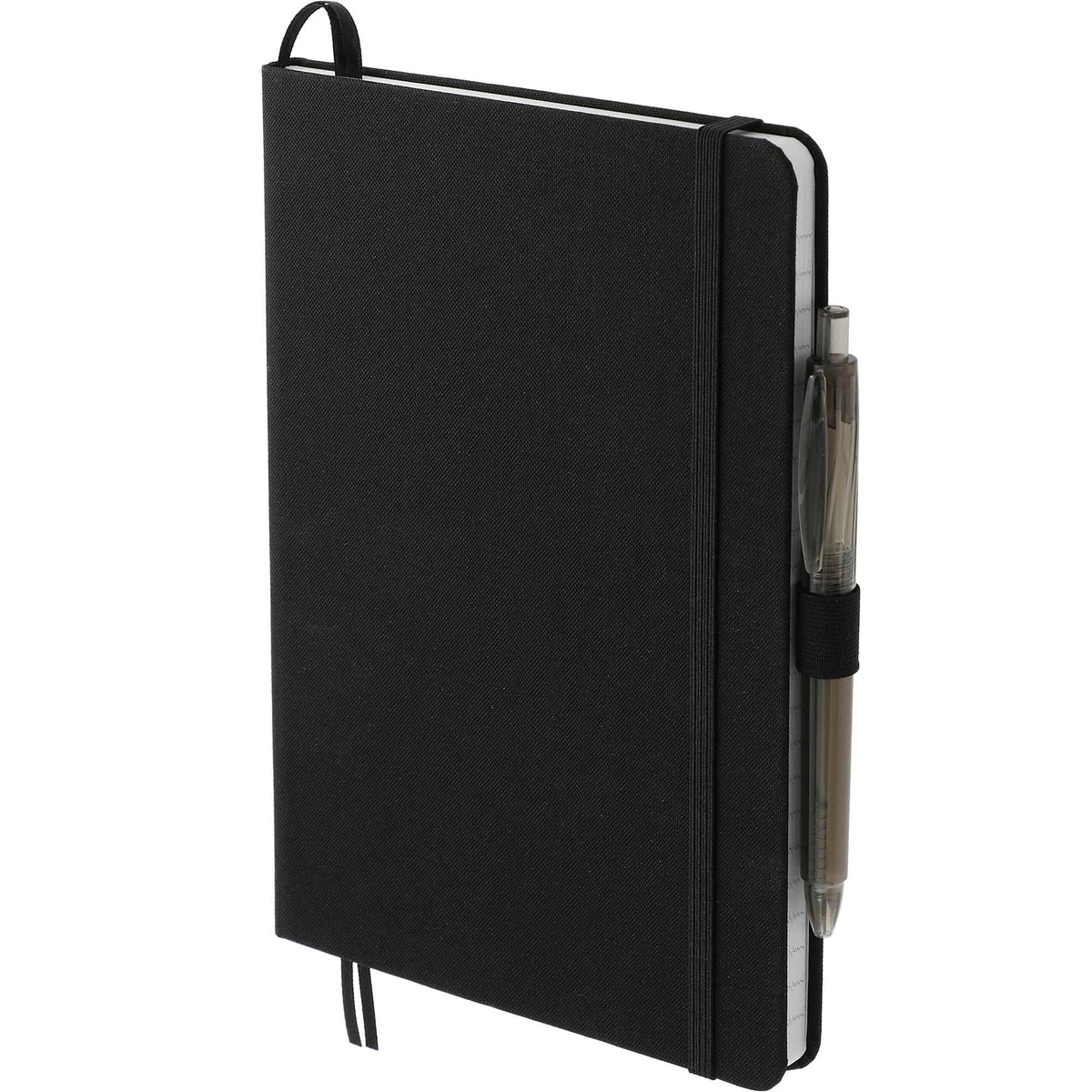 Marine Journal and Recycled Gel Pen Set, 5.5 x 8.5 Inches Transfer - Black - Left Angle 2