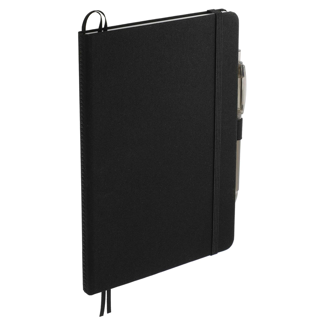 Marine Journal and Recycled Gel Pen Set, 5.5 x 8.5 Inches Transfer - Black - Right Angle 2
