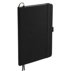 Marine Journal with Recycled Ocean Plastic Cover, 5.5 x 8.5 Inches Transfer - Black - Right Angle 2