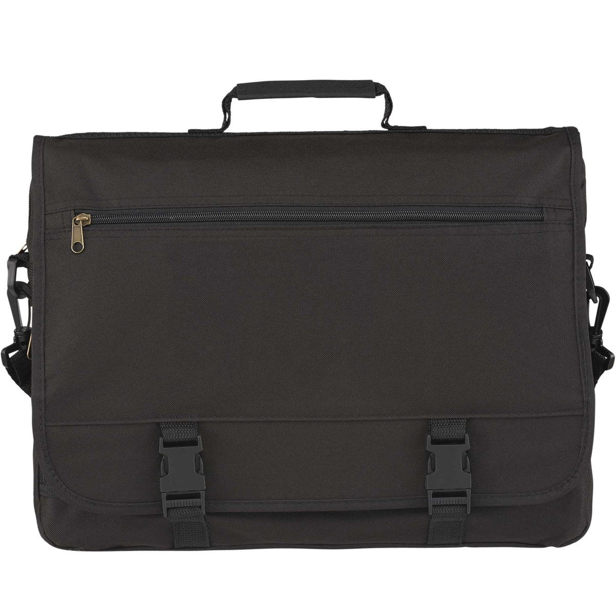 Mariner Expandable Business Messenger Bag - Black - Front