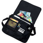 Mariner Expandable Business Messenger Bag - Black - Photo