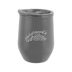 Marmont Recycled Acrylic Wine Tumbler, 12 oz - Gray - Silk Screen
