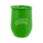 Marmont Recycled Acrylic Wine Tumbler, 12 oz - Lime Green - Silk Screen