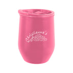 Marmont Recycled Acrylic Wine Tumbler, 12 oz - Pink - Silk Screen